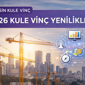 Mersin Kule Vinç ve yüksek katlı projeler arasında çalışan modern kule vinçler ve uzaktan kontrol sistemleri.