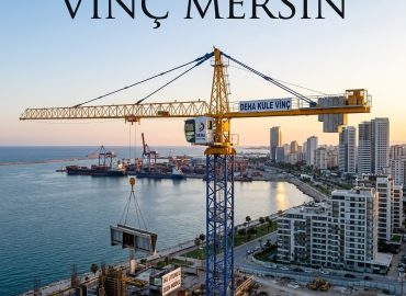 Alternatif metin (Alt Text): Vinç Mersin projelerinde Deha Kule Vinç tarafından sunulan profesyonel kule vinç kiralama ve şantiye güvenliği.
