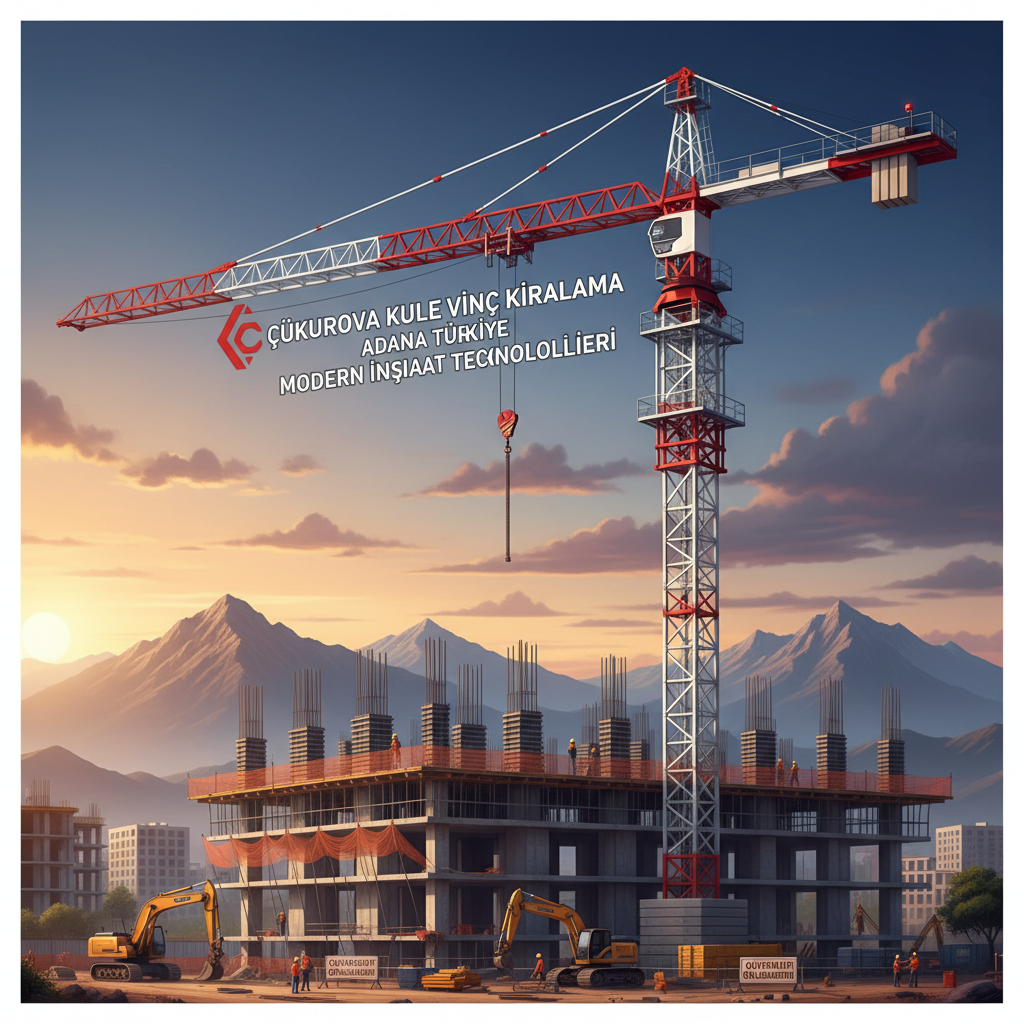 Çukurova kule vinç kiralama - Deha Kule Vinç Adana