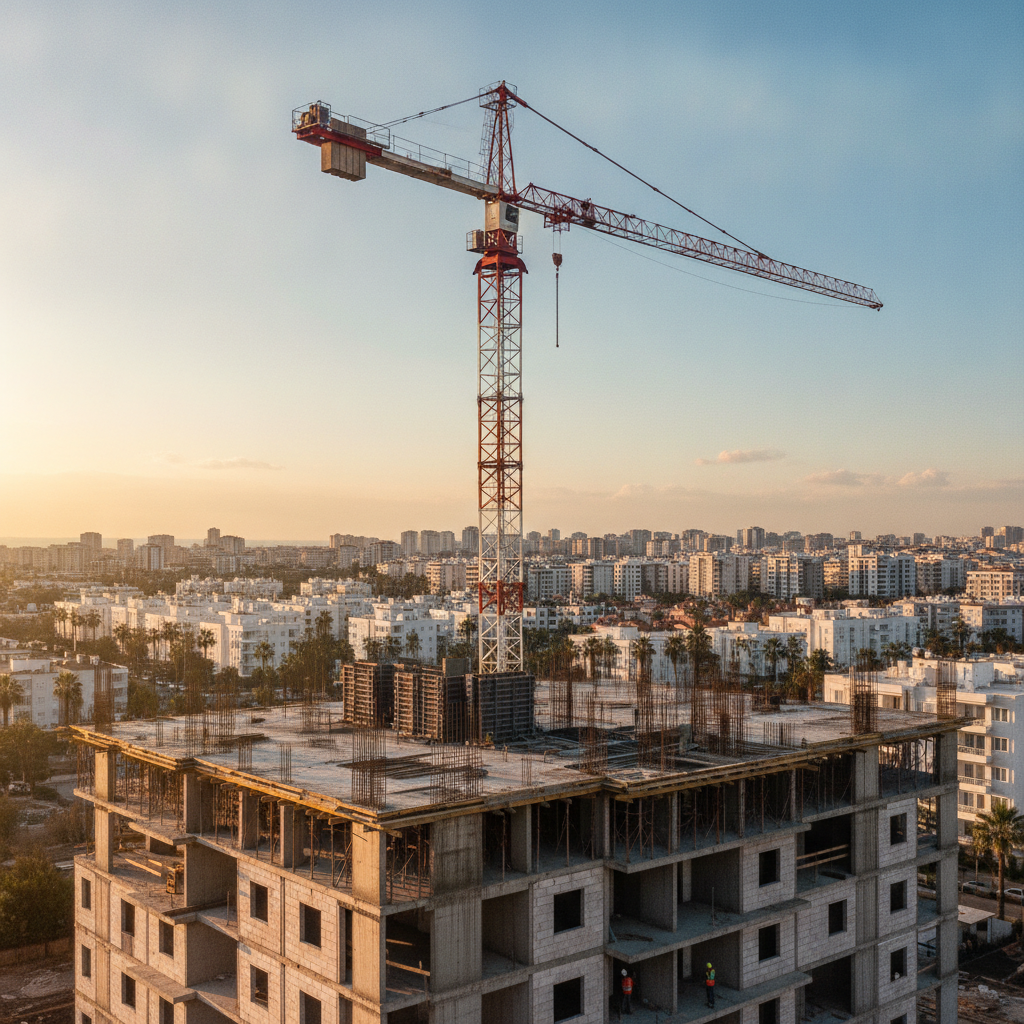 Adana ve Mersin bolgesinde kule vince secimi insaat projeleri