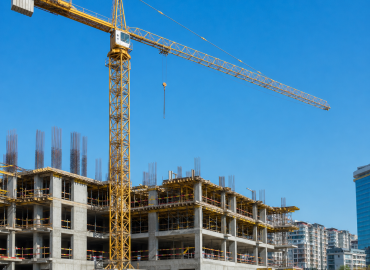 2026 kule vinç kira fiyatları - inşaat sahasında çalışan vinç