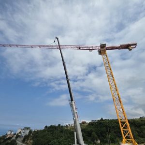 Trabzon TOKİ konut projesi kule vinç montaj ve operasyon hizmetleri
