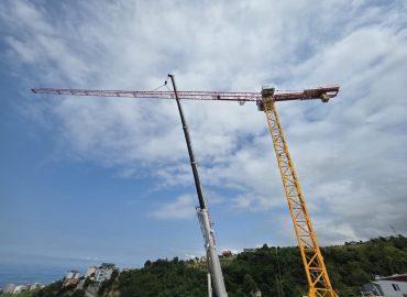 Trabzon TOKİ konut projesi kule vinç montaj ve operasyon hizmetleri
