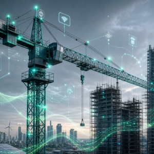 Akıllı kule vinç IoT sensör teknolojileri 2026 dijital dönüşüm