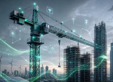 Akıllı kule vinç IoT sensör teknolojileri 2026 dijital dönüşüm